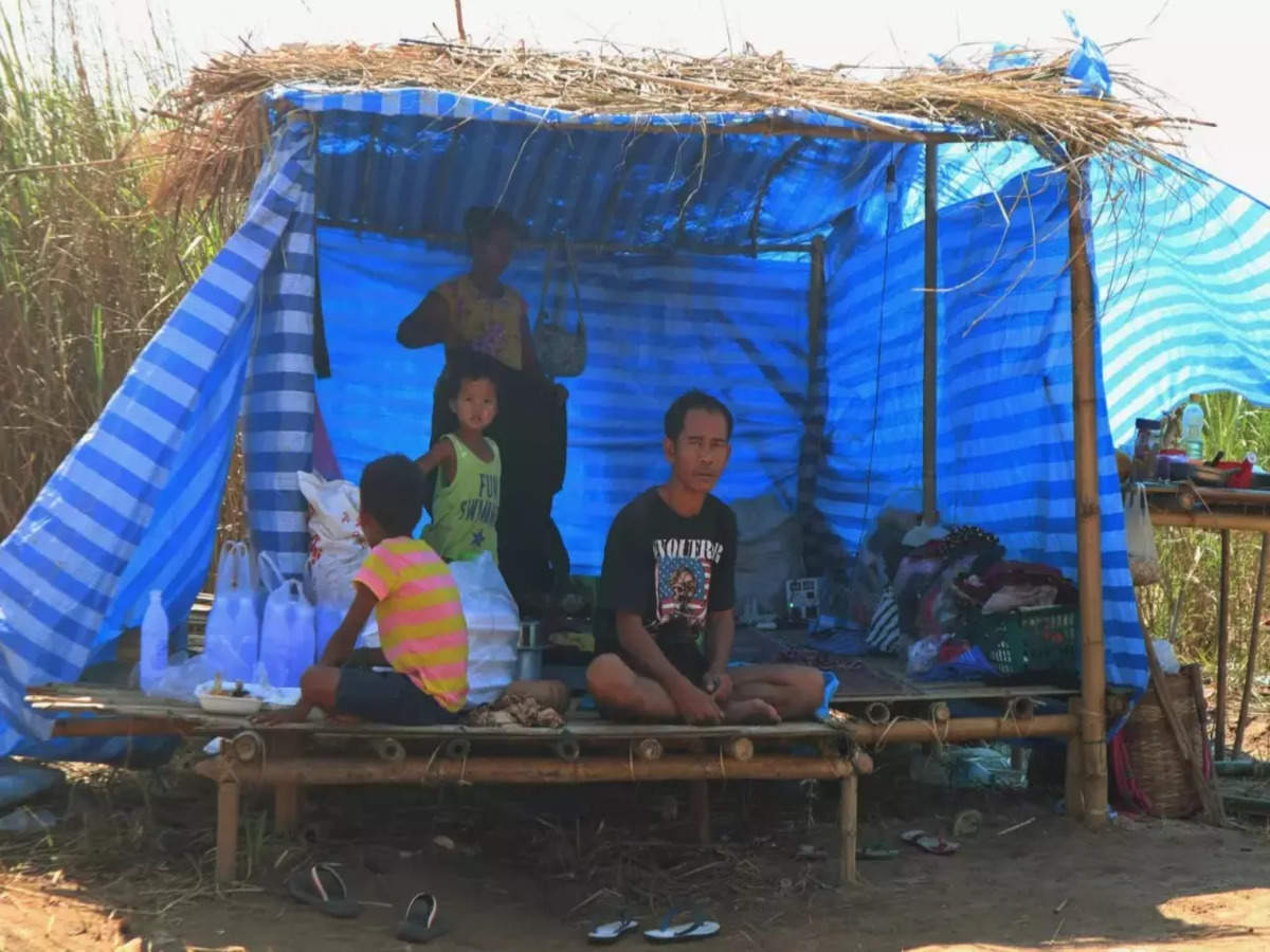 myanmar: despite risk of death, thailand sends myanmar refugees back - times of india