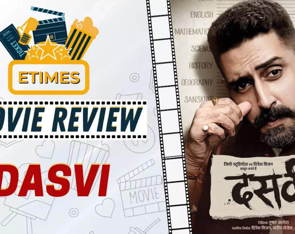
ETimes Movie Review, ‘Dasvi’: Abhishek Bachchan passes with flying colours, but the film, fails to make a mark
