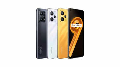 Realme 9 launched with a 108MP primary sensor, 5000mAh battery at a  starting price of Rs 17,999 - Times of India