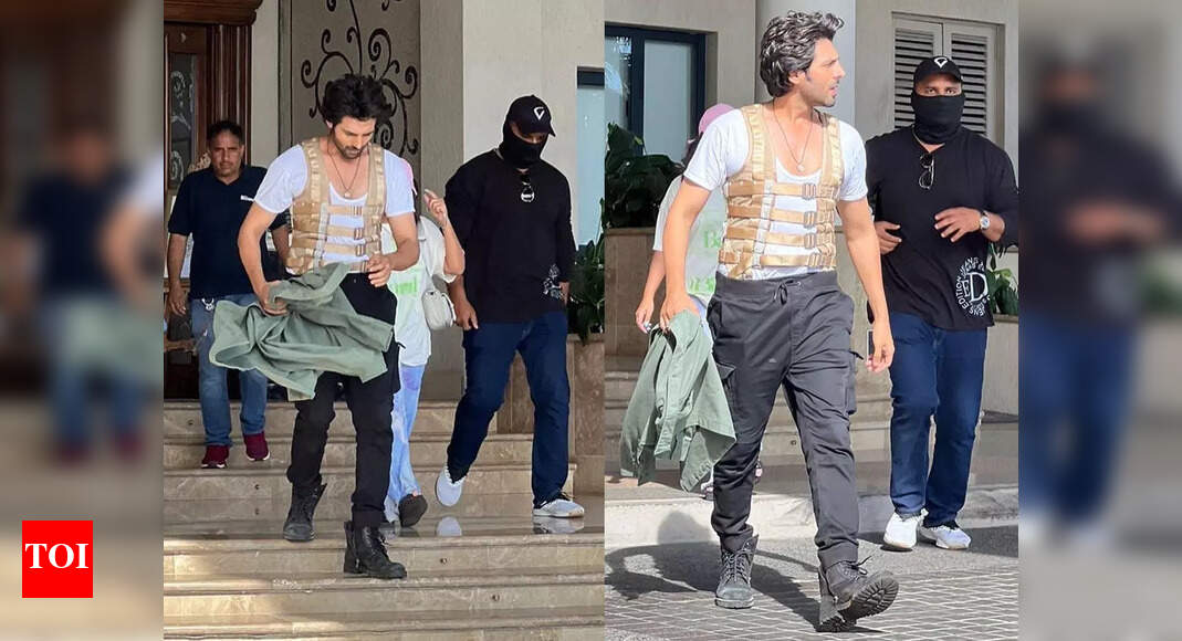 Kartik Aaryan embraces his inner actionhero in THESE leaked pictures