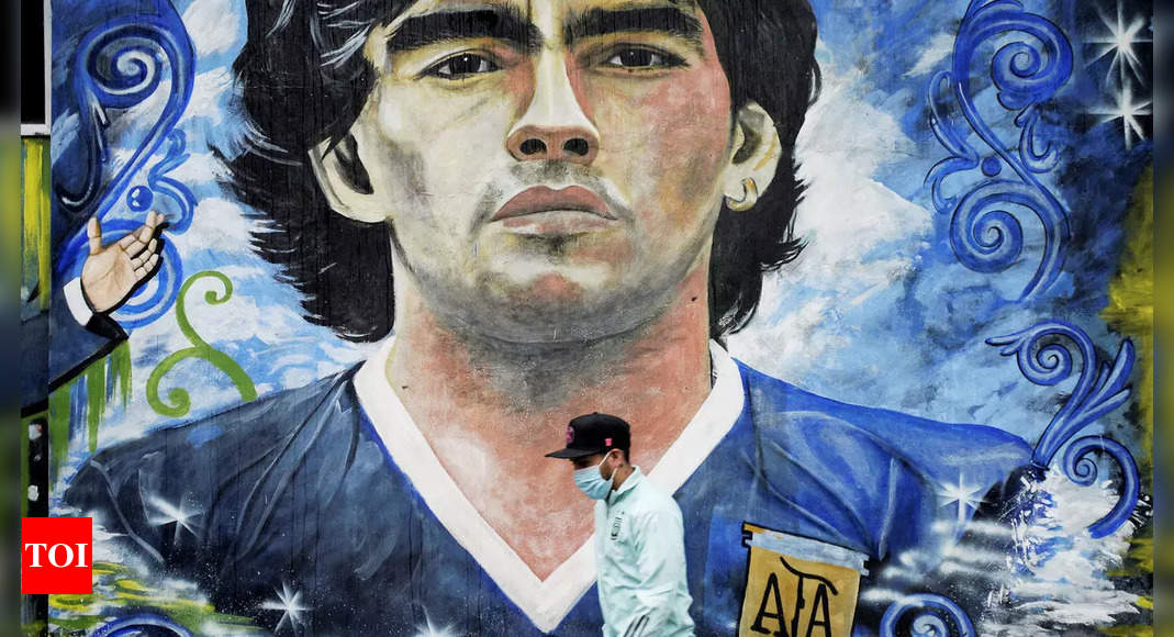 Hand of God jersey: Diego Maradona's daughter claims wrong 'Hand