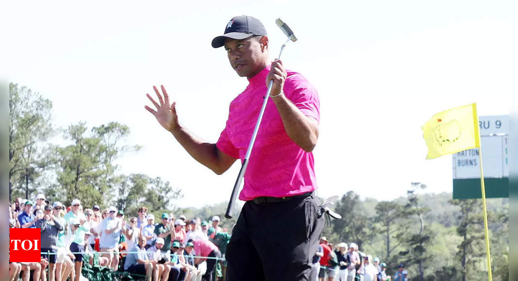 Tiger Woods cards 71 on return to Masters | Golf News – Times of India