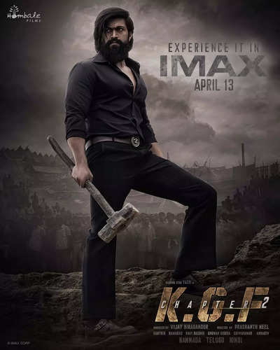 KGF: Chapter 2 will be the first Kannada film to screen on IMAX