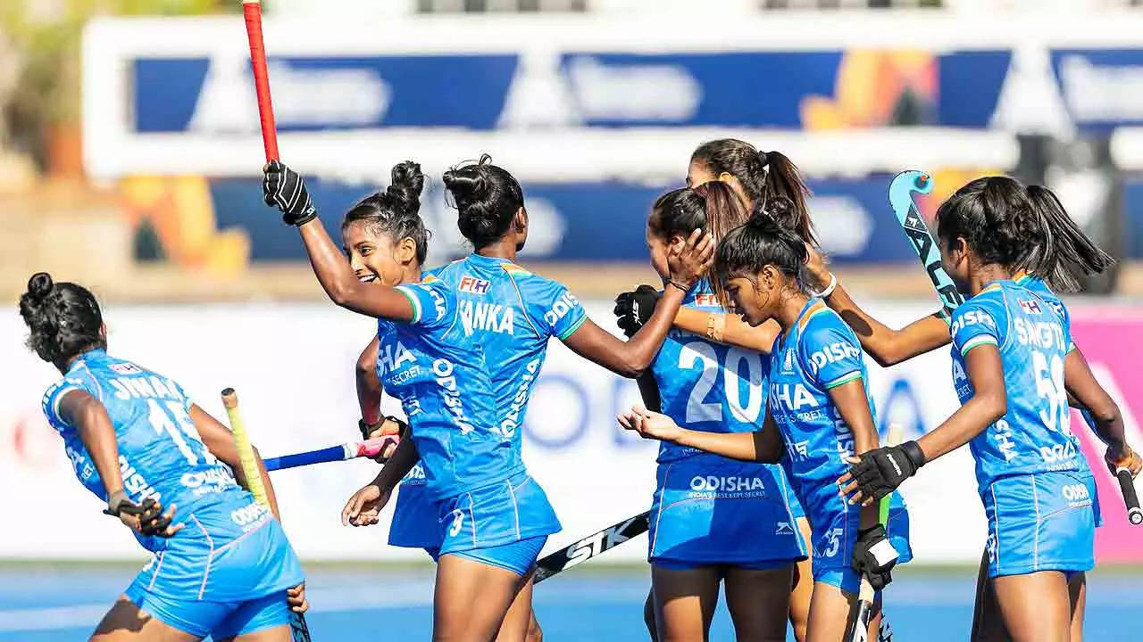 Womens Junior World Cup India beat South Korea 3-0 to enter semifinals Hockey News