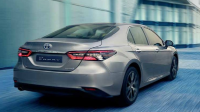 2022 Toyota Camry Hybrid price hiked by Rs 1.75 lakh - The Times ...