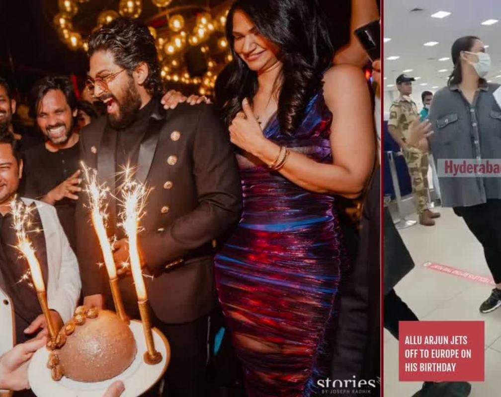 
Allu Arjun flies to Belgrade, Serbia with 50 of his closest friends for his birthday
