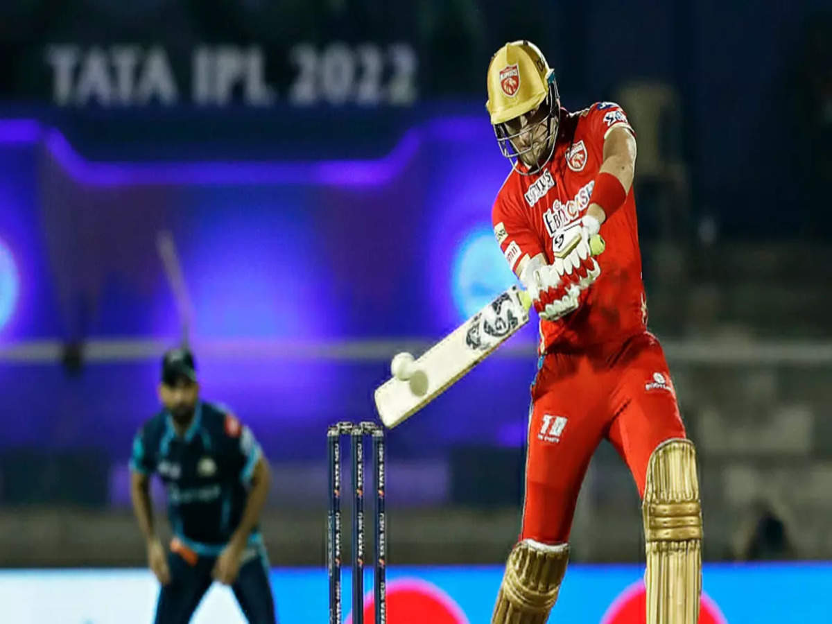 IPL 2022, PBKS vs GT: Liam Livingstone's 27-ball 64 takes Punjab Kings to 189/9 against Gujarat Titans | Cricket News - Times of India