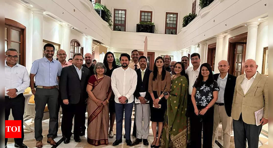 Sports Minister Anurag Thakur discusses India’s preparations for CWG and Asian Games with Mission Olympic Cell members, signals seriousness for a podium finish | More sports News – Times of India