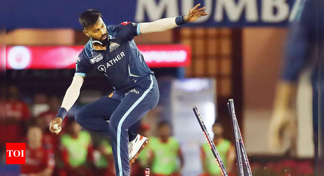 IPL 2022, PBKS vs GT: Not used to bowling four overs, but getting there, says Hardik Pandya | Cricket News – Times of India