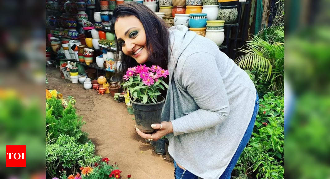 Urvashi Upadhyay: Becoming a plant parent helped me take care of my mental health during the peak of the pandemic – Times of India