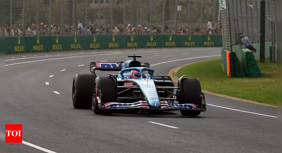 Australian GP: Unlucky Alonso eyed pole position before crash | Racing News – Times of India