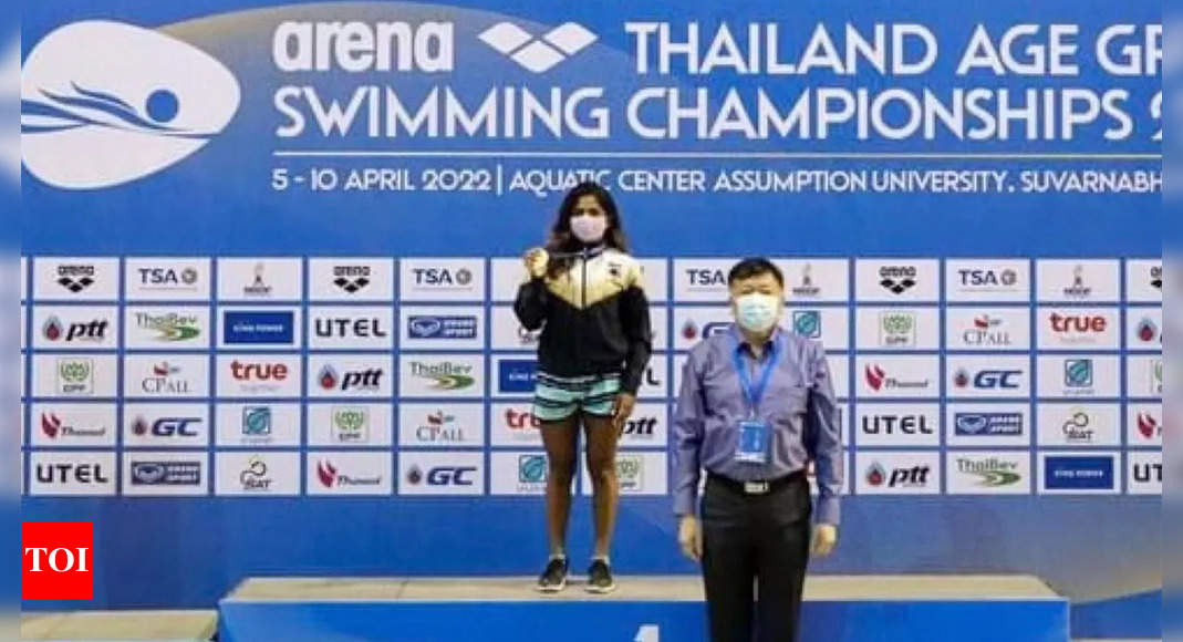 India’s Chahat Arora wins gold at Thailand Age Group Swimming Championship | More sports News – Times of India