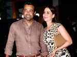 ​Kim Sharma and Leander Paes