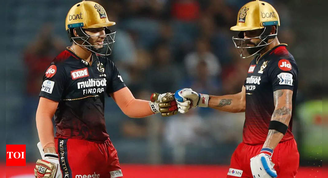 IPL 2022, Royal Challengers Bangalore vs Mumbai Indians Highlights: RCB march on as MI lose four on the trot | Cricket News – Times of India