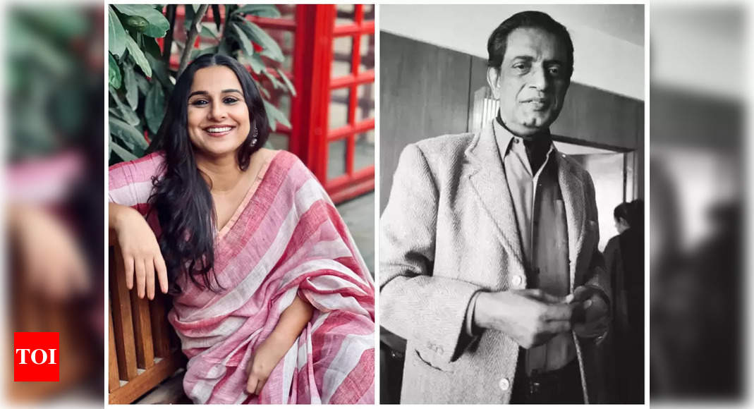 Vidya Balan wished to write to Satyajit Ray, work with him – Times of India