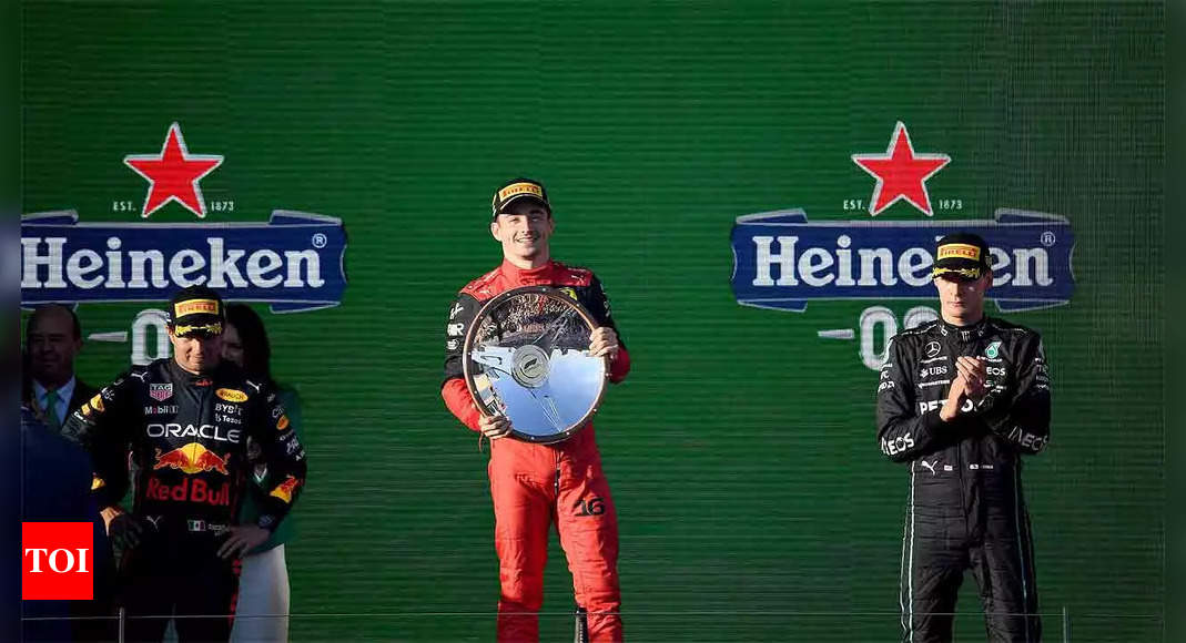 Charles Leclerc wins Australian Grand Prix for Ferrari | Racing News – Times of India