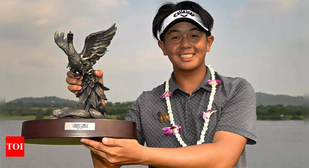 Thai teen Ratchanon breaks record with win at inaugural Asian Mixed Cup | Golf News – Times of India