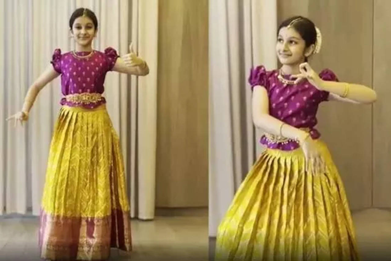 Mahesh Babu shares adorable Kuchipudi dance video of his daughter ...
