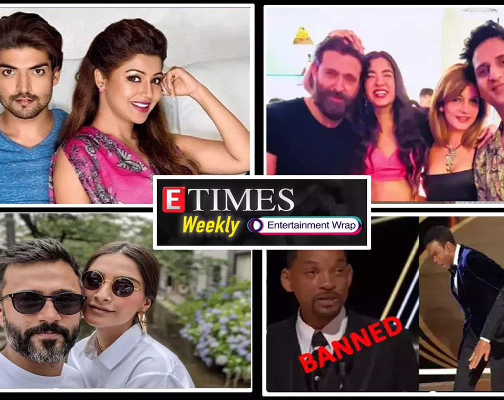 
Gurmeet-Debina become parents; Hrithik parties with Saba, Sussanne, Arslan; Sonam-Anand robbed; Will Smith banned for 10 years from Oscars and more
