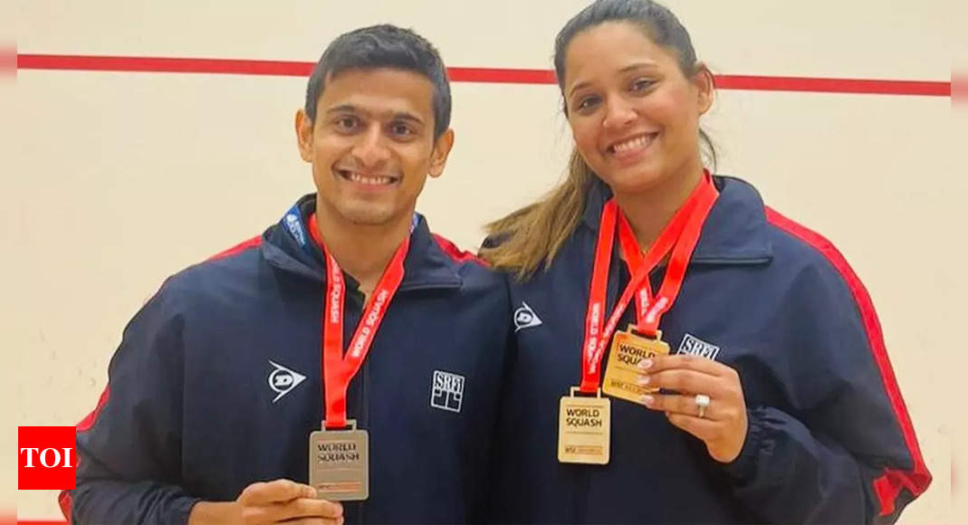 Saurav Ghosal battled injury enroute to mixed doubles world gold | More sports News – Times of India