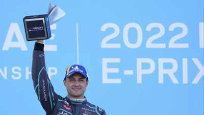 Mitch Evans completes Rome Formula E double for Jaguar