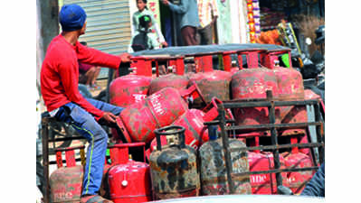 Steep LPG cost drives villagers to fossil fuel