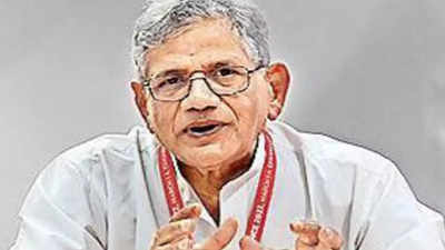 Yechury elected general secretary for 3rd term; 1st Dalit in CPM's politburo