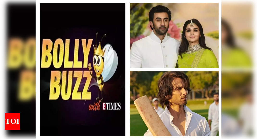 Bolly Buzz! Update on Alia Bhatt and Ranbir Kapoor’s wedding preparations, Reason why Shahid Kapoor’s ‘Jersey’ got delayed, Actor-screenwriter Shiv Subrahmanyam passes away – Times of India