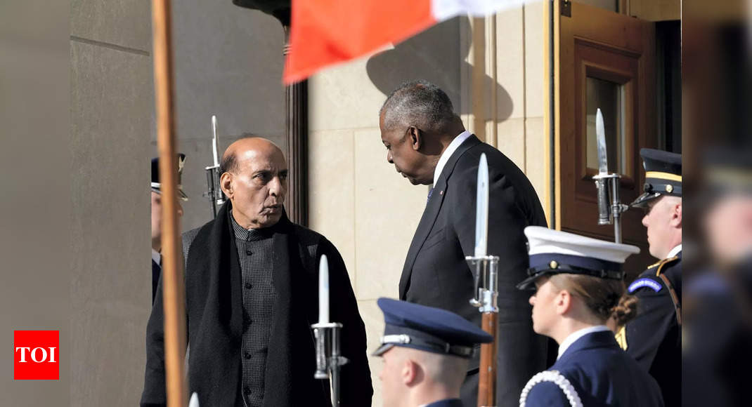 US will stand by India against China's belligerence on border, Austin tells Rajnath