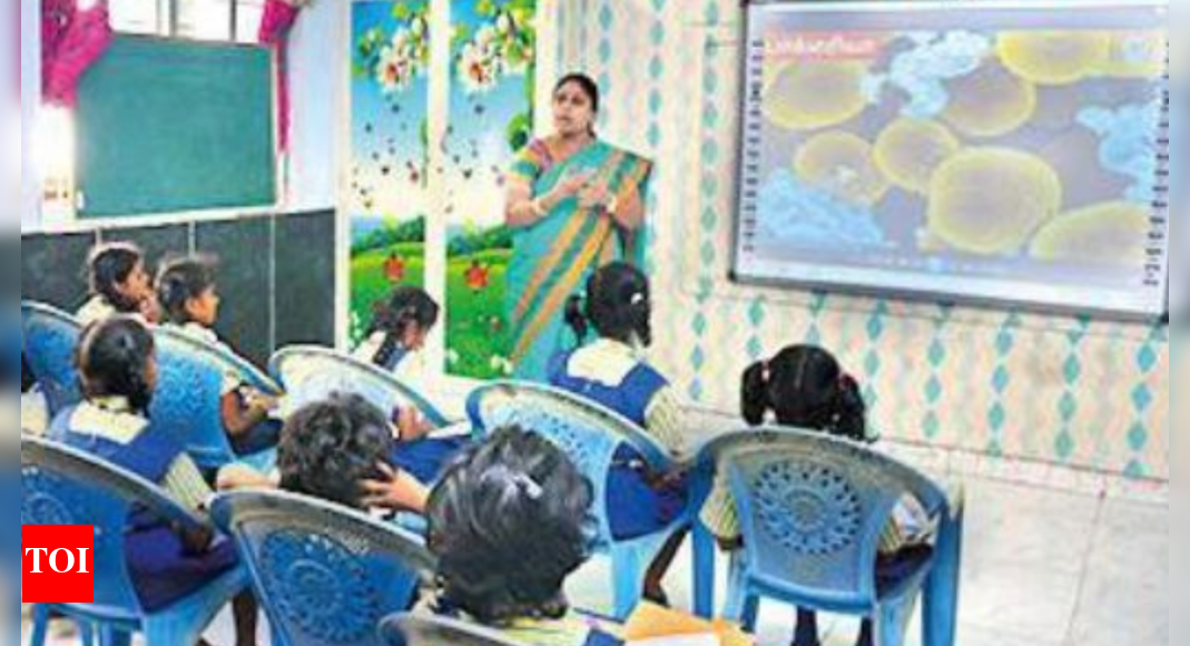 Primary Schools To Get Smart Classes | Chennai News - Times of India
