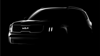 Kia Telluride facelift teased: Set to debut at New York International Auto Show tomorrow