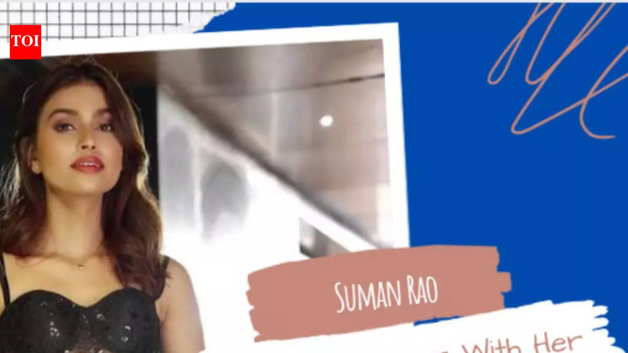 suman rao: Suman Rao charms with her look in this black outfit