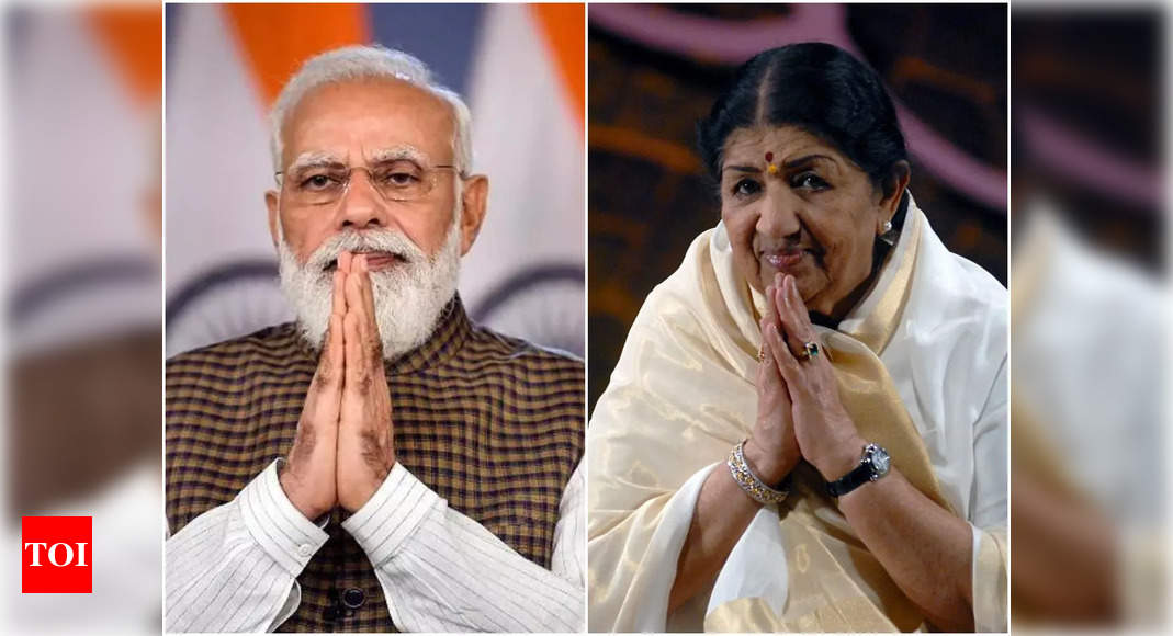 PM Modi to receive inaugural Lata Deenanath Mangeshkar Award – Times of India