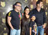 Rupali with her family and Sarabhai vs Sarabhai co-star Sumeet Raghavan
