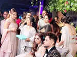 From Guru Randhawa to Sapna Choudhary, pictures of celebs at Millind Gaba’s starry engagement party