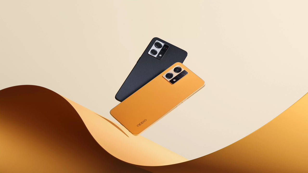 oppo f21pro orange colour