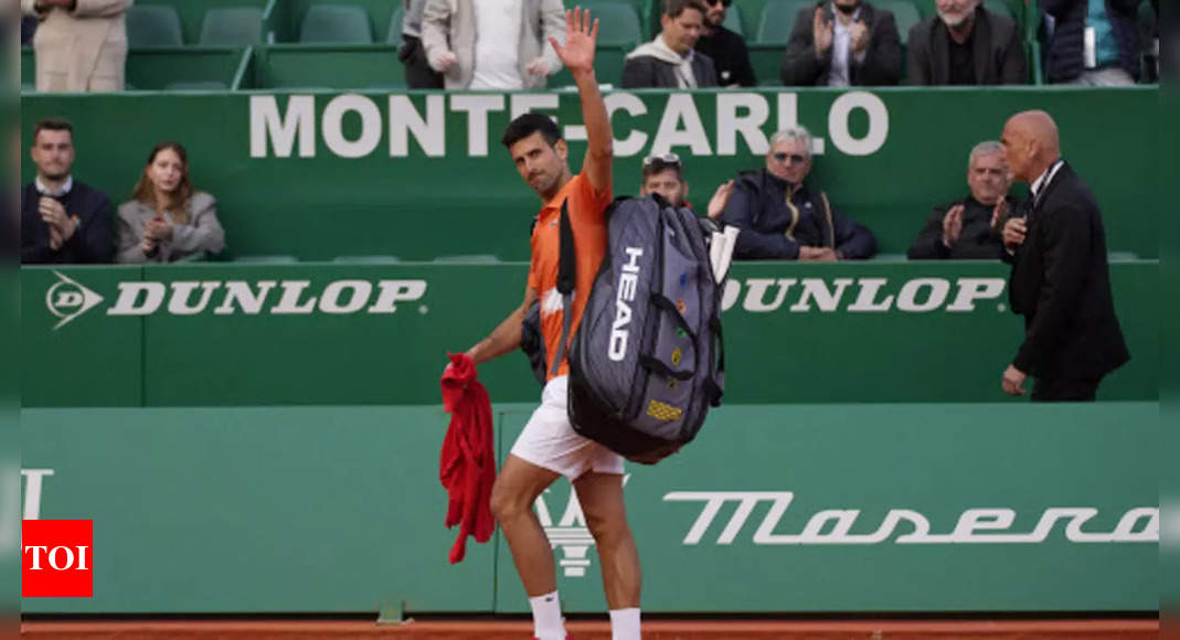Novak Djokovic knocked out in opening match at Monte Carlo | Tennis News – Times of India