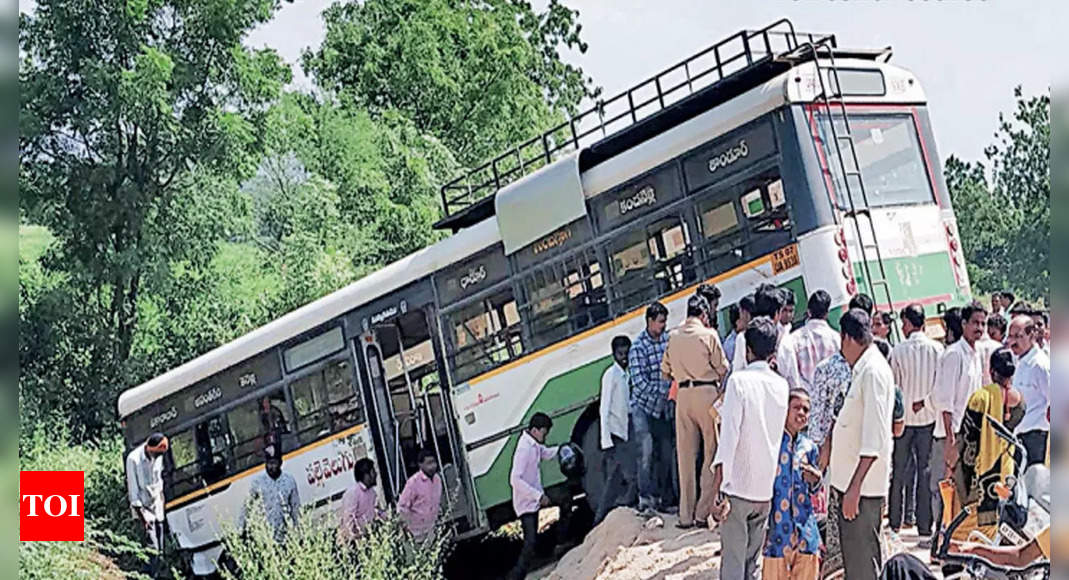 Short Running Time, Infra Woes Driving Accidents By Rtc Buses