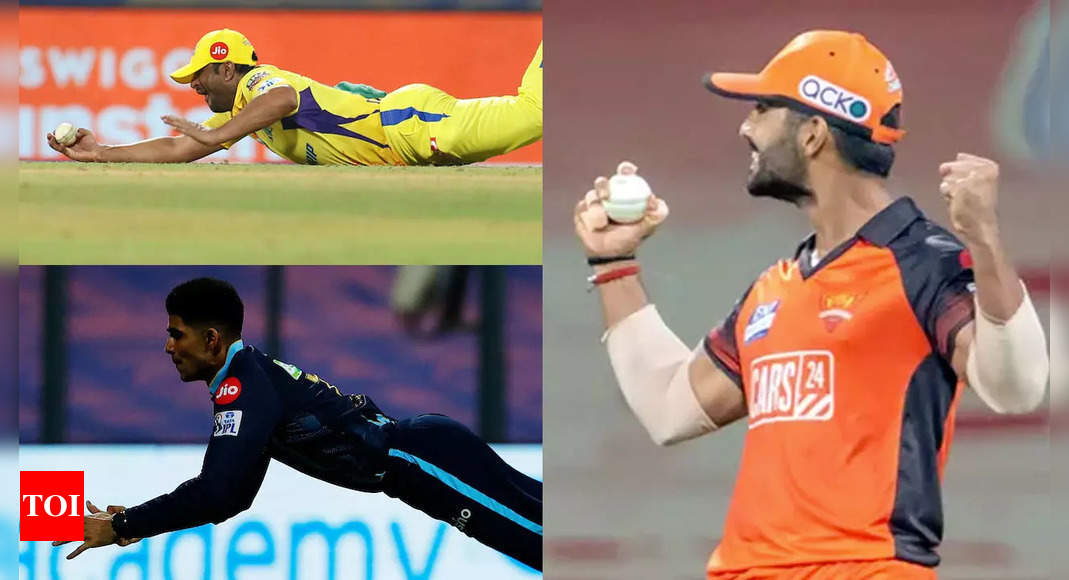 IPL 2022: Gravity defying, heart-stopping – The best catches of the season so far | Cricket News – Times of India
