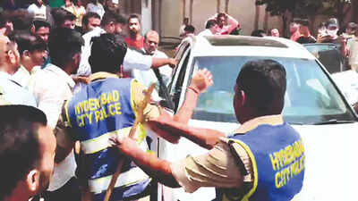 Teacher transfer sparks protest at school in Hyderabad