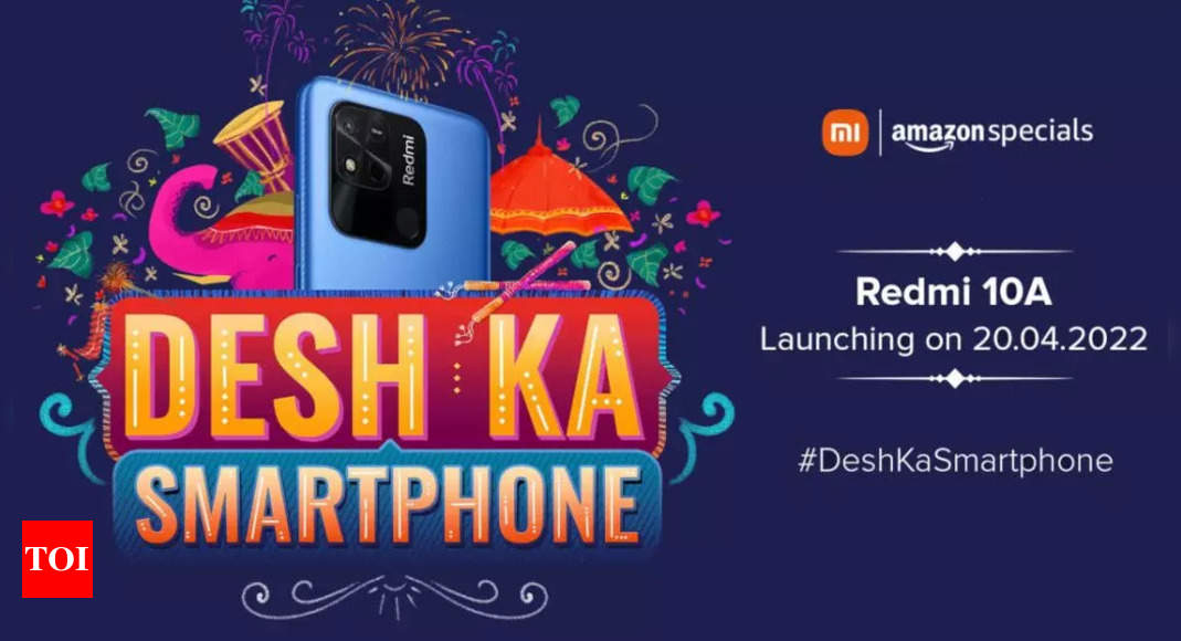 redmi-10a-with-5000-mah-battery-to-launch-in-india-on-april-20-times-of-india