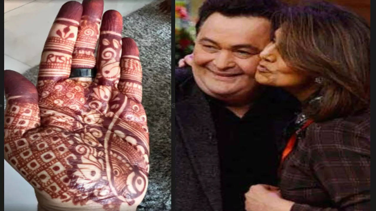 Spotted This Latest Mehendi Design Where The Bride Got “Memes” And  “Bacon”Written On Her Hands!