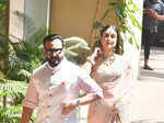 Ranbir Kapoor and Alia Bhatt wedding: Pictures of Karan Johar, Ayan Mukerji, Shweta Bachchan & others arriving to bless the couple