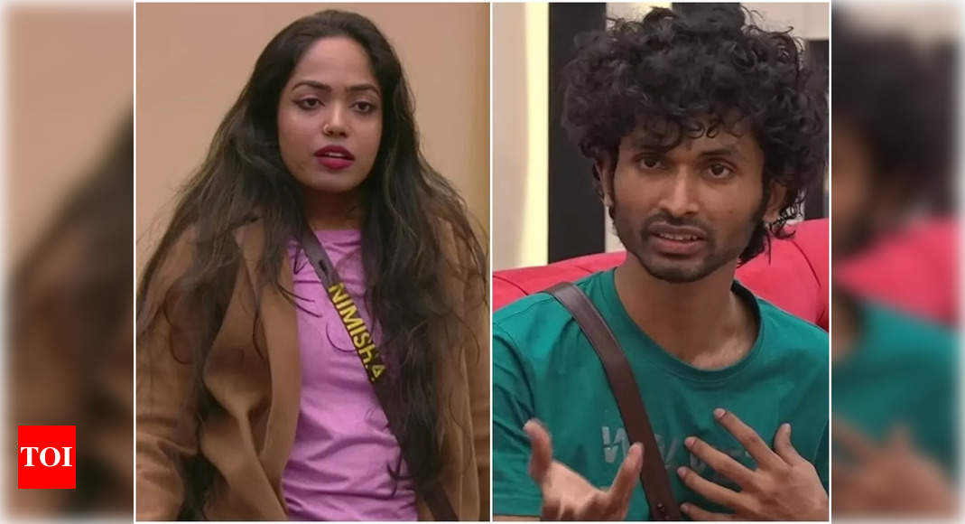 Bigg Boss Malayalam 4 Blesslee And Nimisha Fight Over The Latters Smoking Habit The Latter 