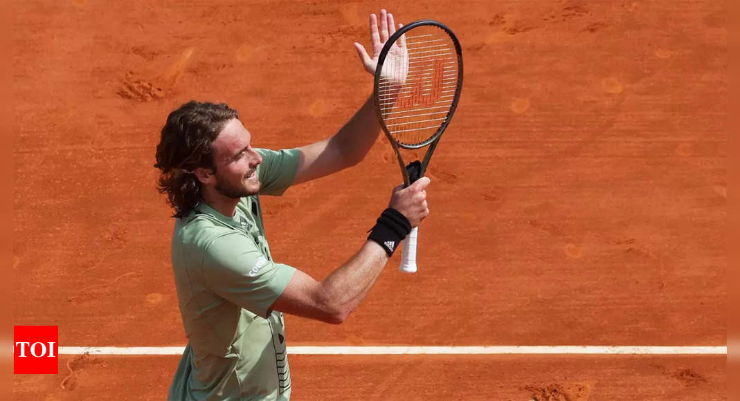 Tsitsipas through to Monte Carlo quarters, Ruud ousted | Tennis News – Times of India