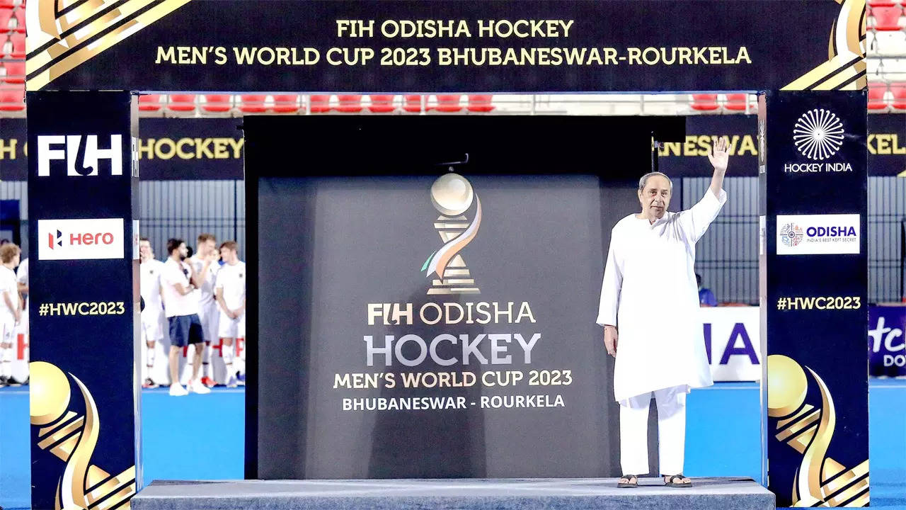 Naveen Patnaik unveils logo of Hockey Mens World Cup 2023 Hockey News