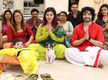 
Debina Bonnerjee and Gurmeet Choudhary perform ‘Chhati Chila’ puja for their newborn baby girl
