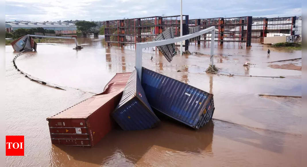 durban:  South Africa flood survivors count cost of devastation as death toll exceeds 300 – Times of India