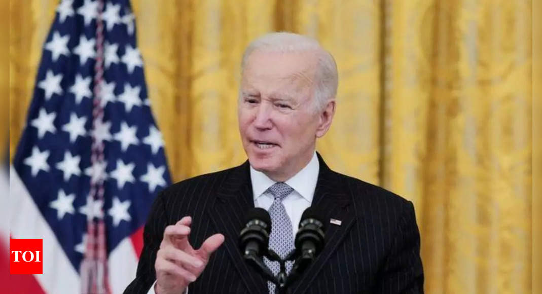 biden:  Biden says US deciding on sending envoy to Ukraine – Times of India