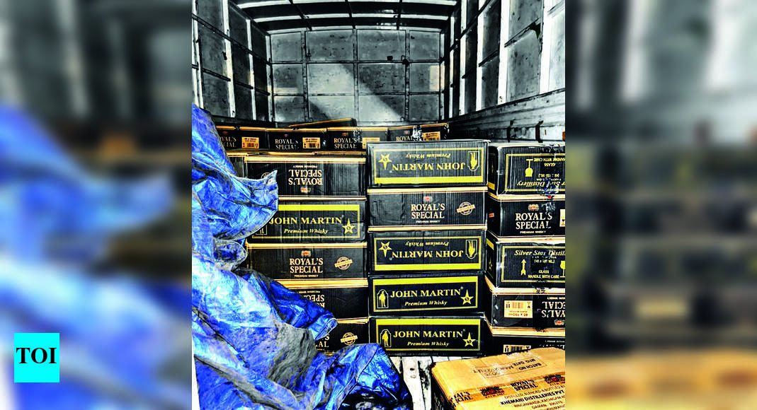 6,744 Bottles Of Imfl Seized In Bharuch | Surat News - Times of India